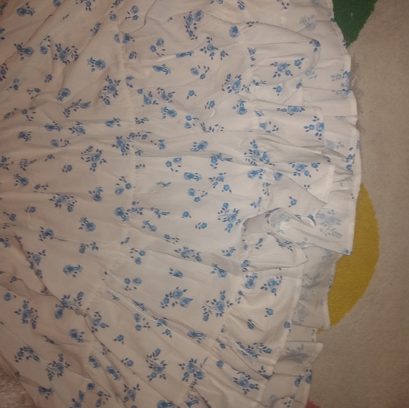 NWT CRB Strapless Floral Halter Skater Dress - Picture 9 of 11